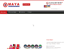 Tablet Screenshot of mayahirdavat.com